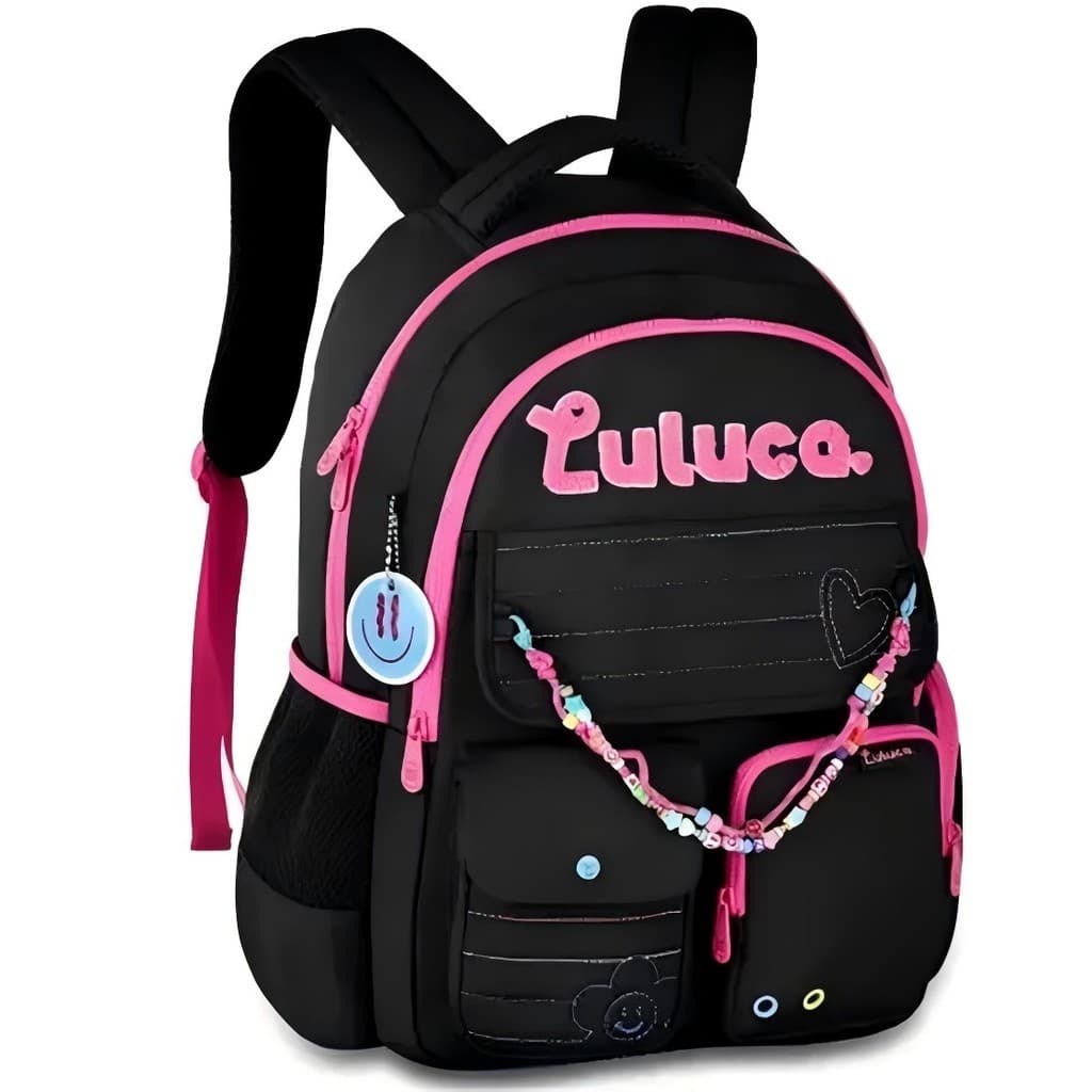 Mochila De Costas Escolar Luluca Clio Style LU24611