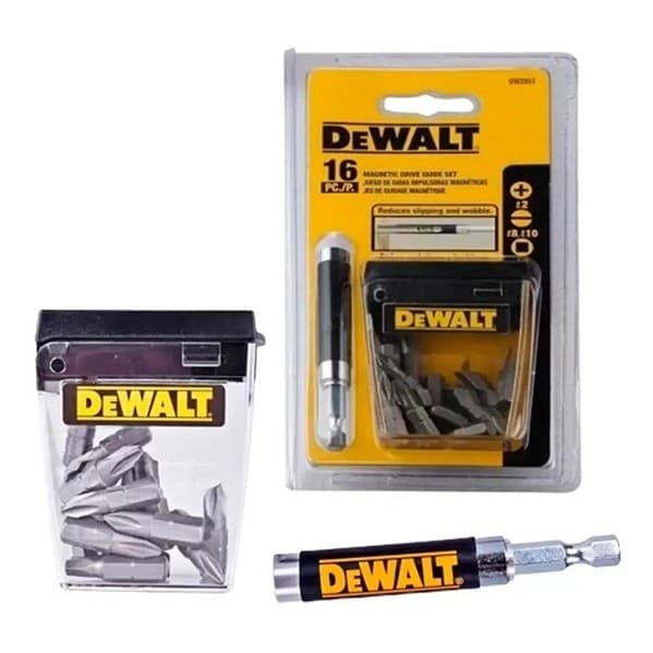 Jogo de Bits com Alongador Magnetico 1/4" 16 Pecas Dewalt DW2053