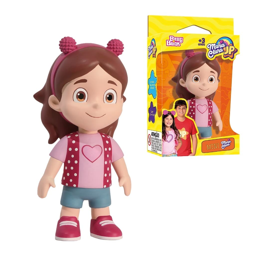 Mini Boneca Maria Clara 12 Cm Youtuber - Original Baby Brink