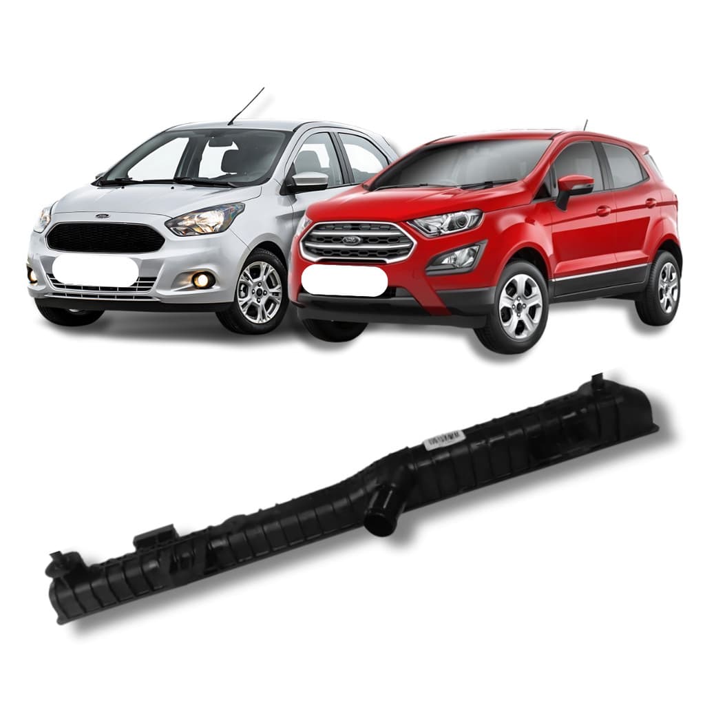 Caixa Radiador New Fiesta 12/16 C/ Retorno Super Soldas