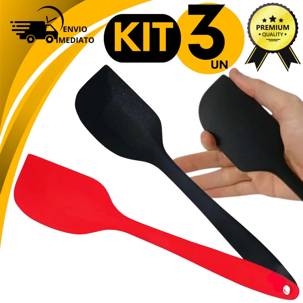 Espátula de Silicone Pão Duro Espatulas de Silicone Espatula Culinária Confeitaria