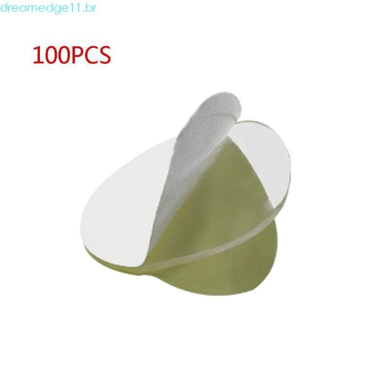 dreamedge11 100 Unidades Adesiva Redonda Transparente Gel , Dupla Face Para Balão
