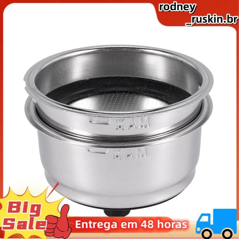 Cesta De Filtro De Café De Aço Inoxidável Removível Amigável , Acessórios Para Máquina Escritório Doméstico