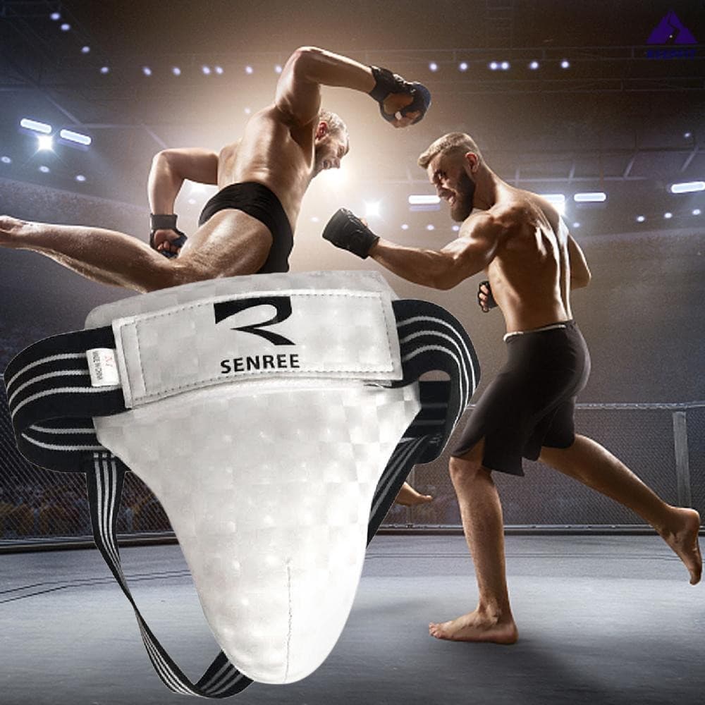 Protetor Abdominal E Virilha Masculino Para Treinamento De Boxe , Muay Thai , Esportes , Academia , Treino