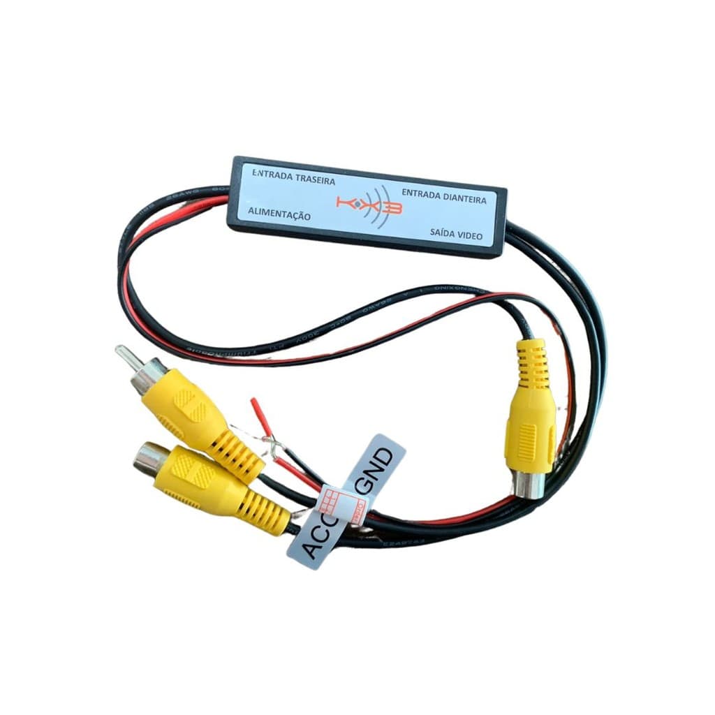 Cabo Replicador De Sinal De Vídeo Carro Automotivo KX3