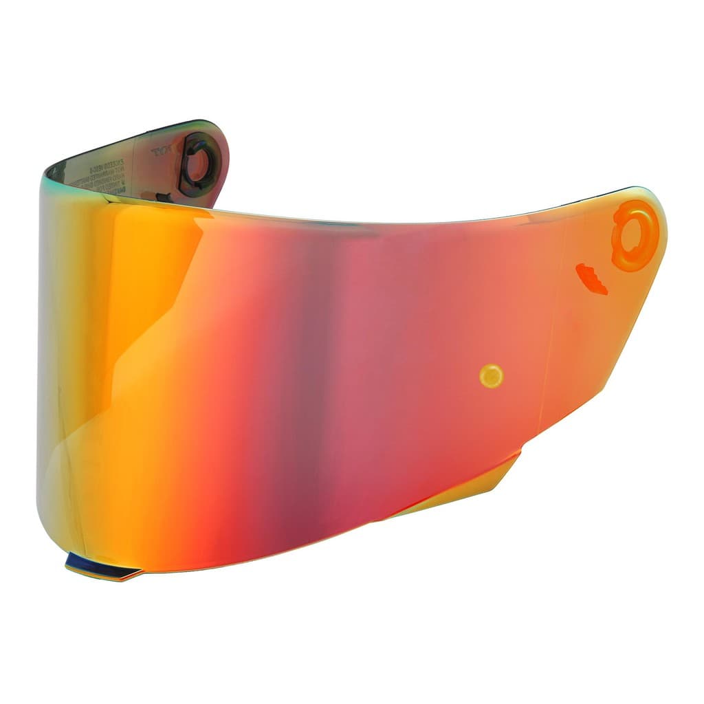 Viseira Capacete KYT TT-Course Iridium Colorida Camaleão Sol