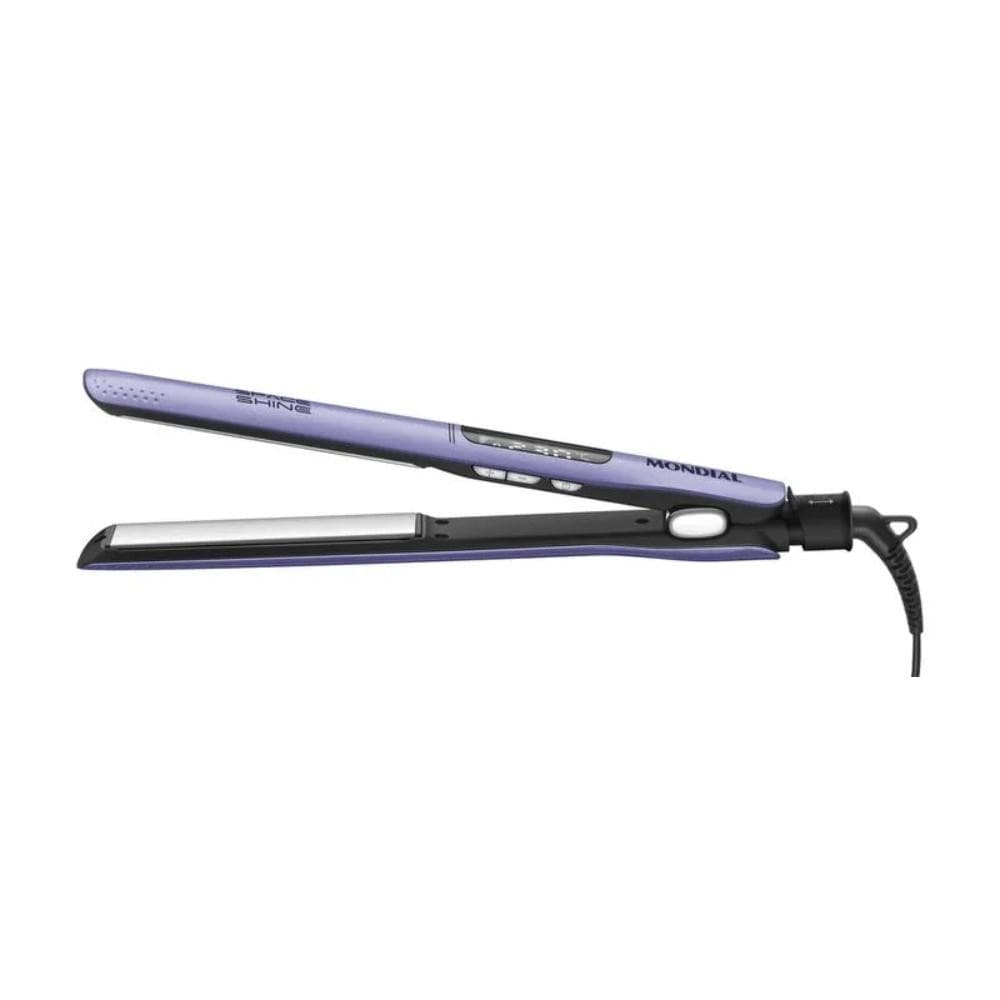 Prancha Alisadora Mondial Space Shine Lilás 50W Bivolt - P-26