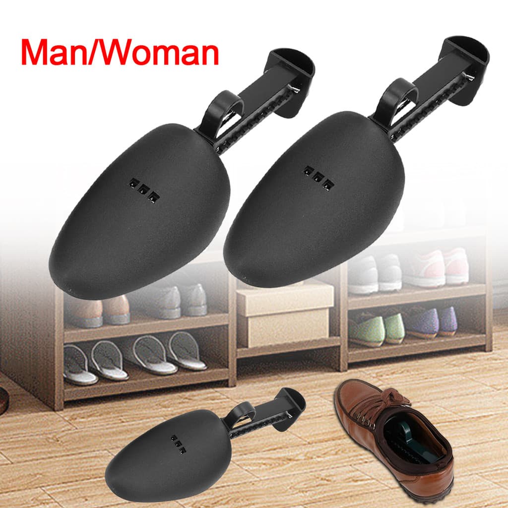 1 Par Expansor De Sapato Portátil Ajustável Suporte Mais Amplo Resistente Leve Sapatos Esportivos Casuais