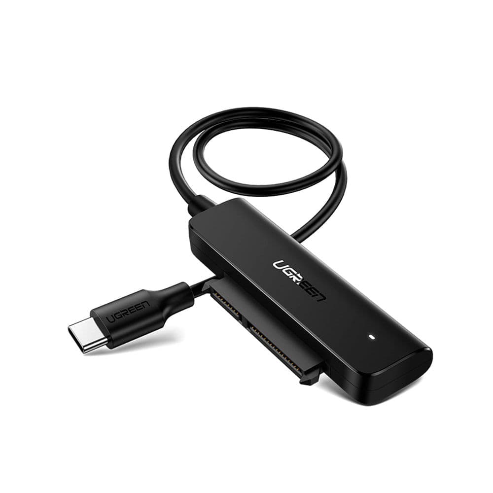 Cabo Adaptador Usb C Macho Ugreen Para Sata 2.5 Pol. Preto