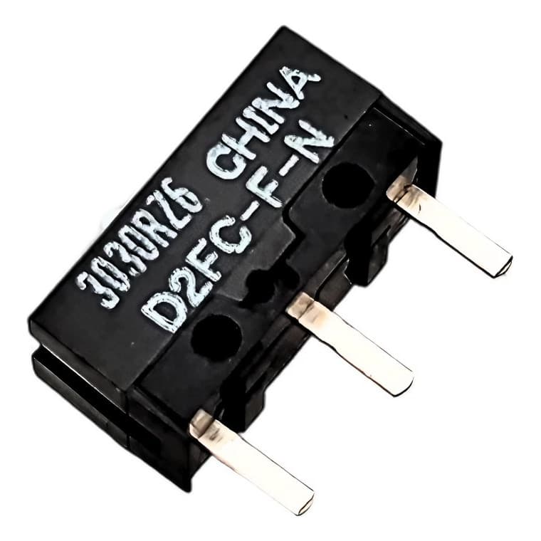 2x Micro Switch D2fc-f-7n (10m) Botão Omron Mouse Gamer Micro-switch 10m 2Peças  Original