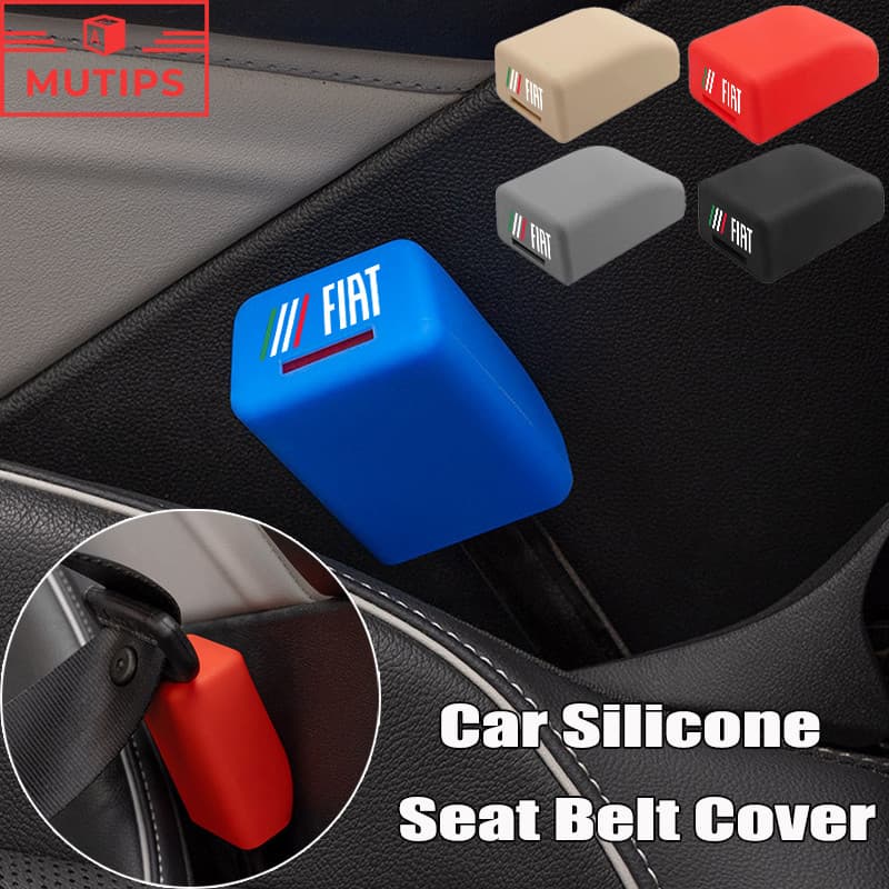 Capa Protetora De Silicone Para Cinto De Segurança De Carro FIAT Antiarranhões Strada Argo Mobi Toro Fastback Pulse Cron