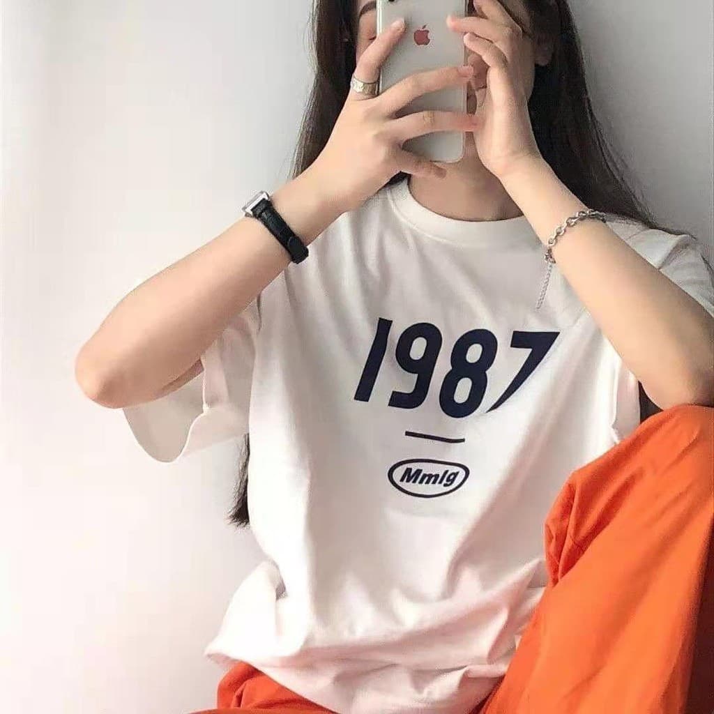 Camisa T-shirt Unissex 1987 Vintage Camiseta 100% Algodão