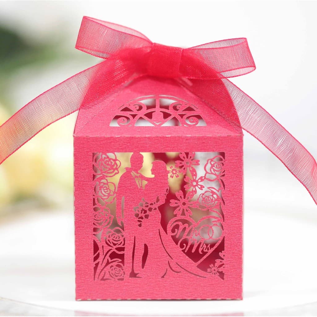 25 pçs caixa de doces caixa de presente dia dos namorados oco coração resposta obrigado caixa de doces casamento retorno
