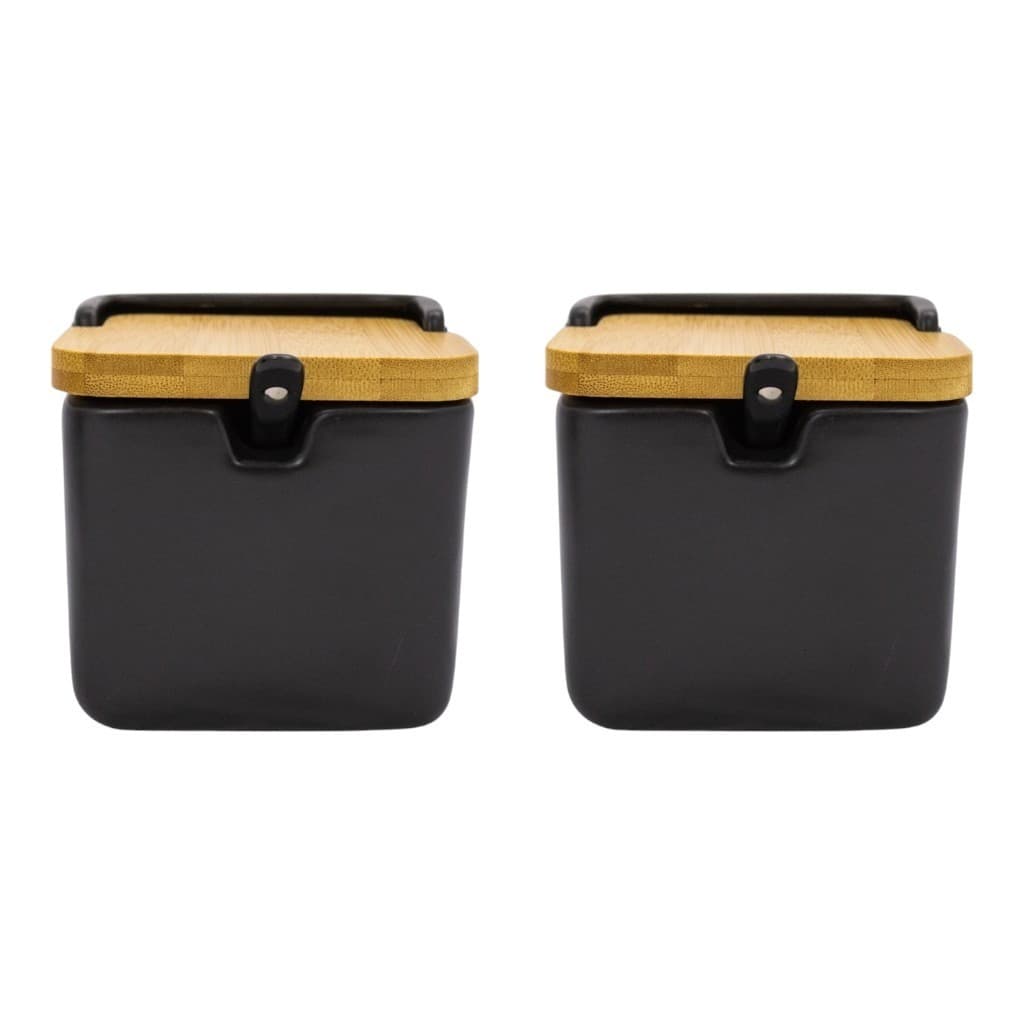 2 Saleiros Porta Condimentos Pimenta Orégano Páprica Tomilho
