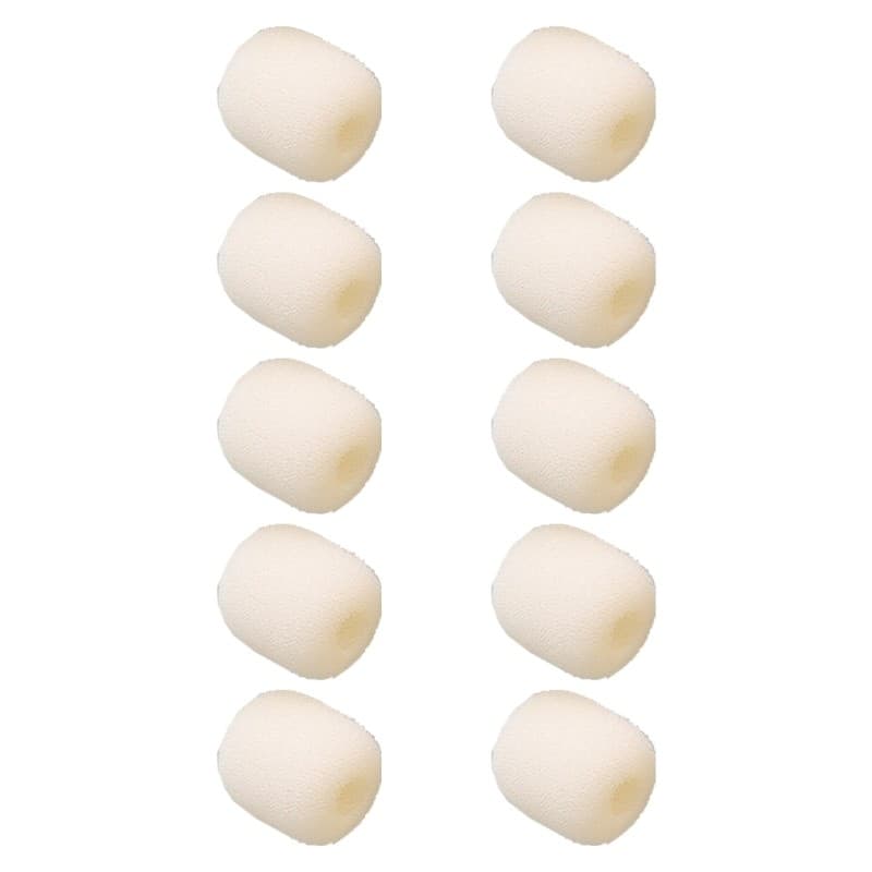 10 Unidades Microfones Pára-Brisa Profissionais Cobrem Espuma À Prova Para Lapela K9