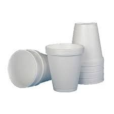 COPO TÉRMICO DE ISOPOR 180ml COM 25 UNIDADES
