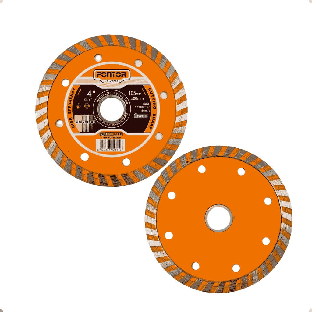 Disco Corte Diamantado Esmerilhadeira Concreto Mármore 105mm 4"