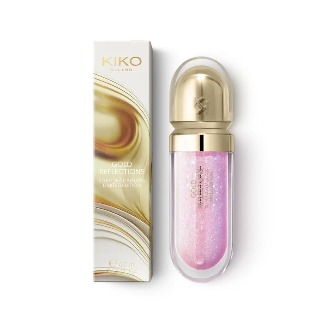 LIP GLOSS 3D HYDRA GOLD REFLECTIONS  KIKO MILANO Promoção