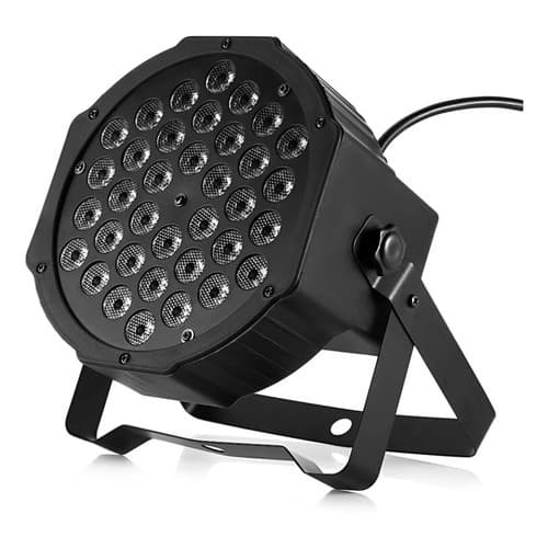 Canhão Refletor Led 36 Leds Rgb Jogo Luz Luatek Lk-362