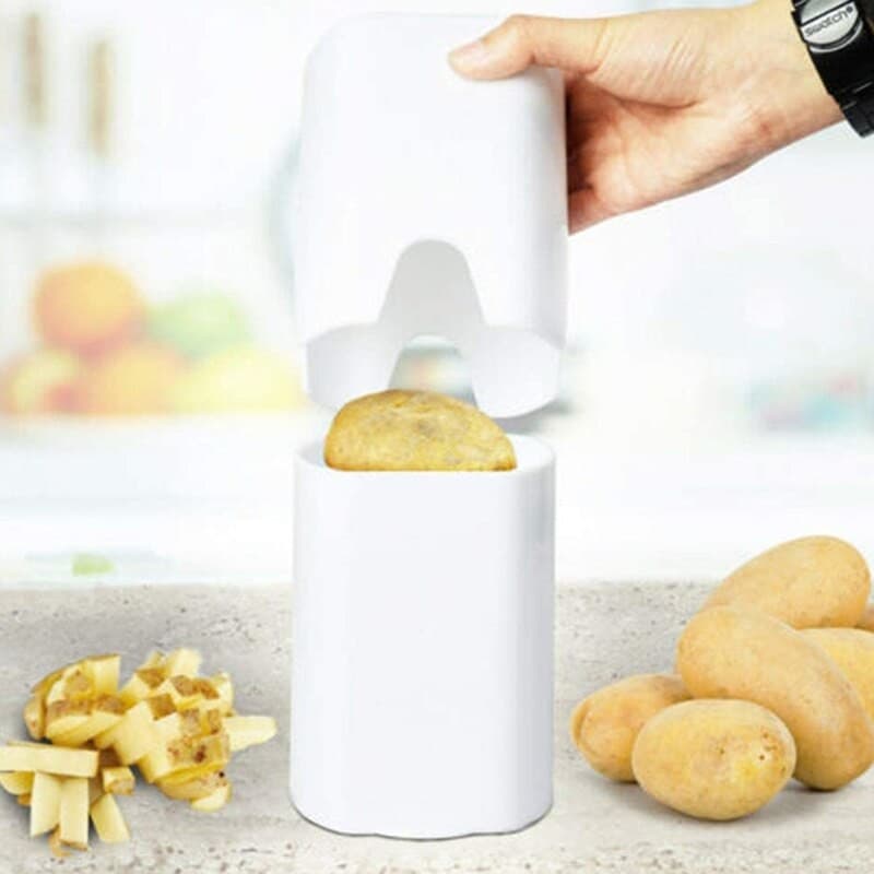 Cortador Fatiador de Alimentos Batata Palito Frutas Cebola