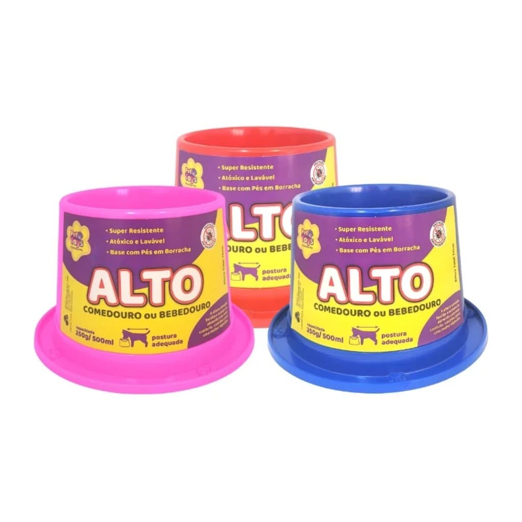 COMEDOURO ALTO ANTIFORMIGA CAT CLASSICA 250 ML