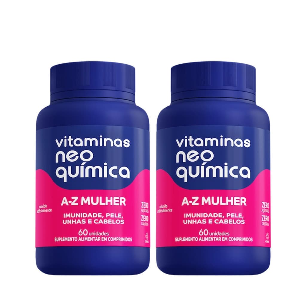 Multivitamínico Neo Química Mulher 60 Unidades Saúde e Imunidade- 2 unidades