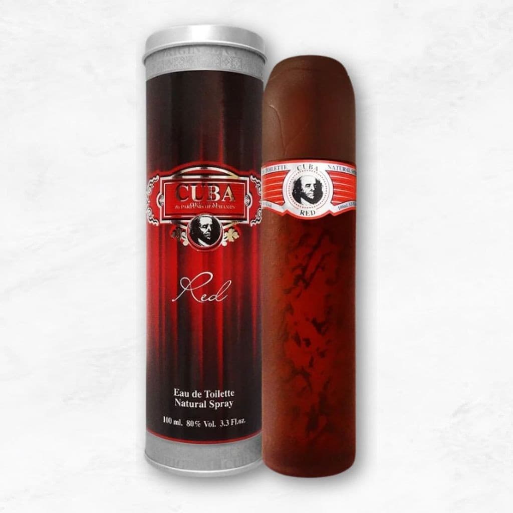 Perfume Importado Masculino Cuba Red Original EDT 100ml com Nota