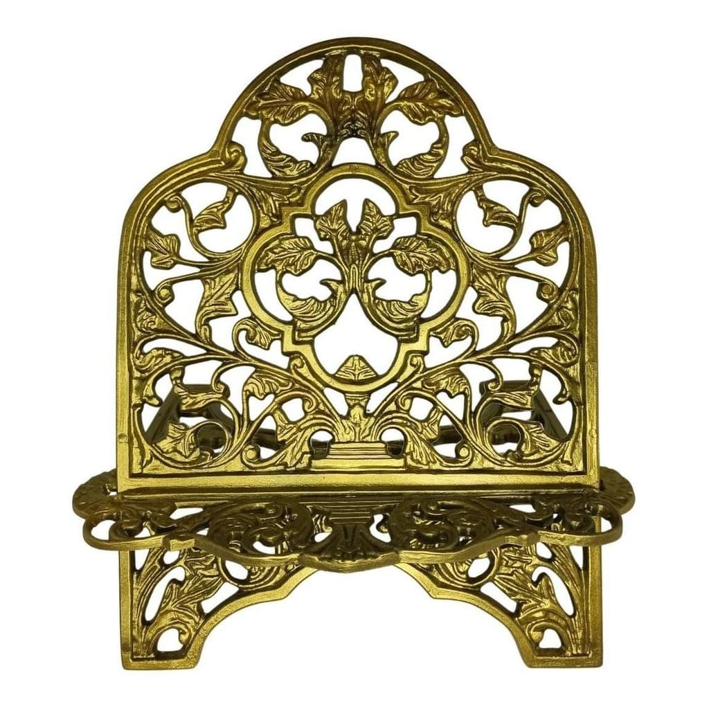Suporte Porta Bíblia Plástico Apoio Decorativo Livros Leitura Altar Sala Quarto Mesa
