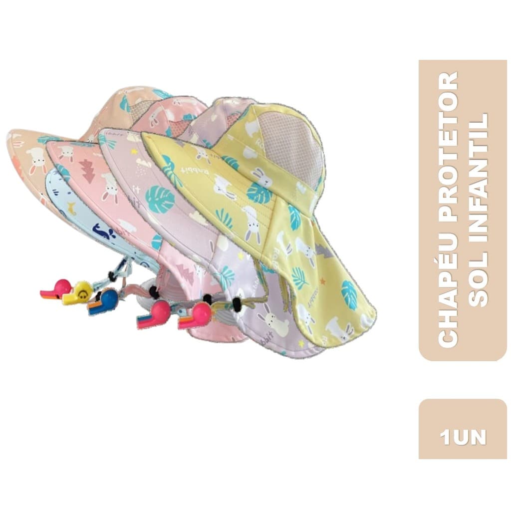 Chapéu com Apito para Crianças, Ar livre, Praia, Verão