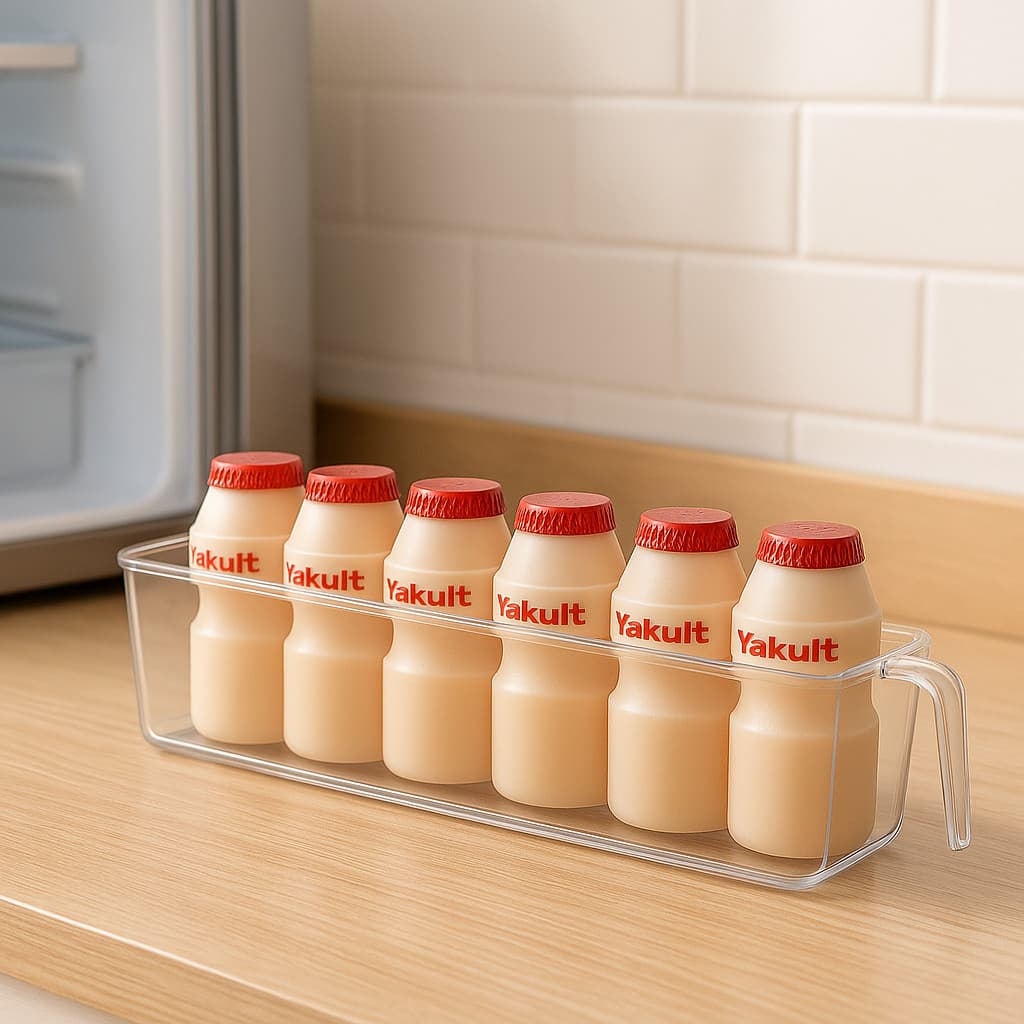 Kit 2x Caixa Organizadora Compacta Armario Geladeira Frutas