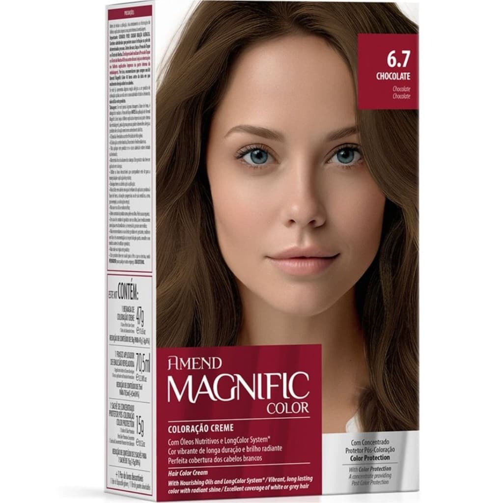 Coloração Magnific Amend Profissional Chocolate (6.7)