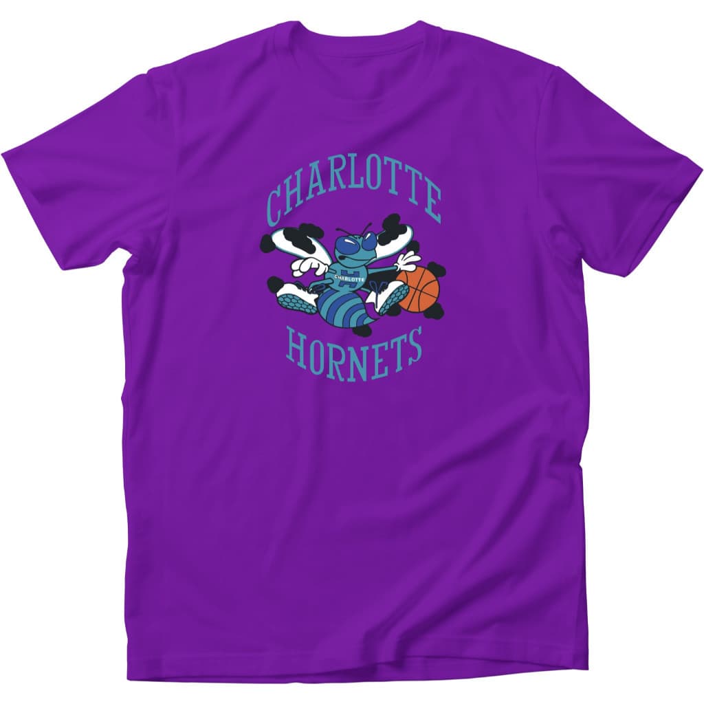 Camiseta Streetwear Charlotte Hornets Basquete 100% Algodão Envio Imediato trendbox mania