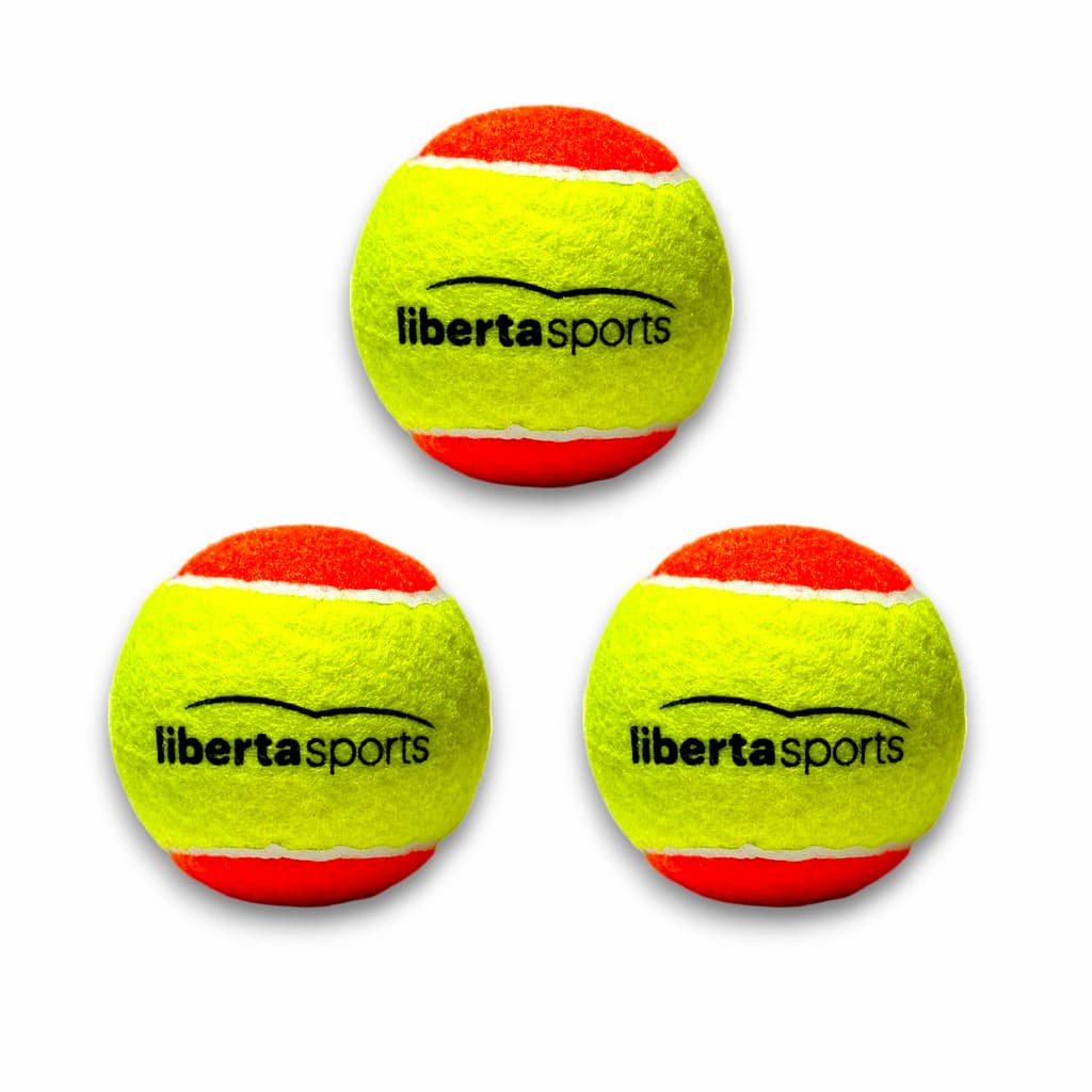 Bola Oficial Beach Tennis Liberta Sports Kit 3 Bolinhas Tenis Praia