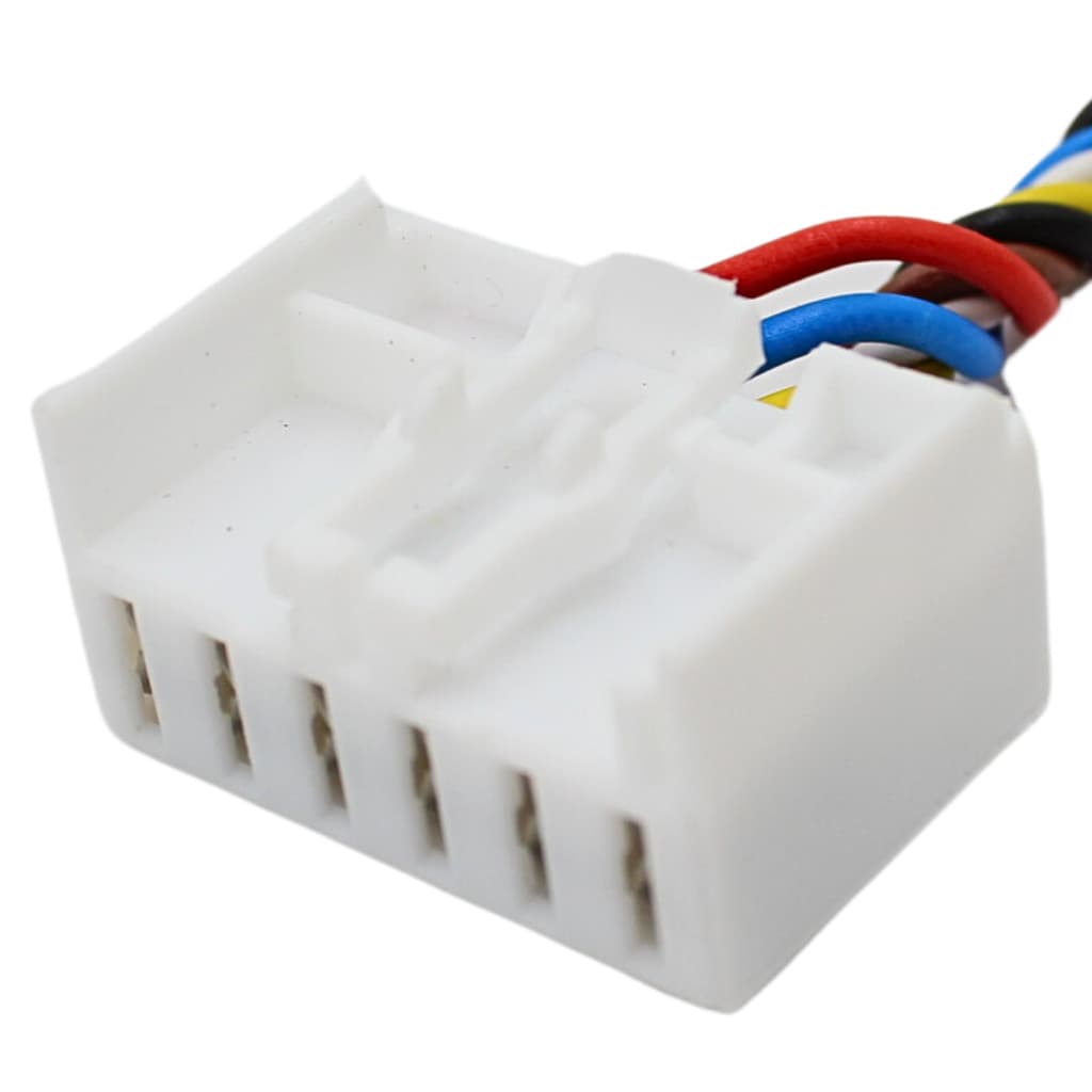 Plug Chicote Conector Botão Vidro Elétrico Uno Palio 6 Vias
