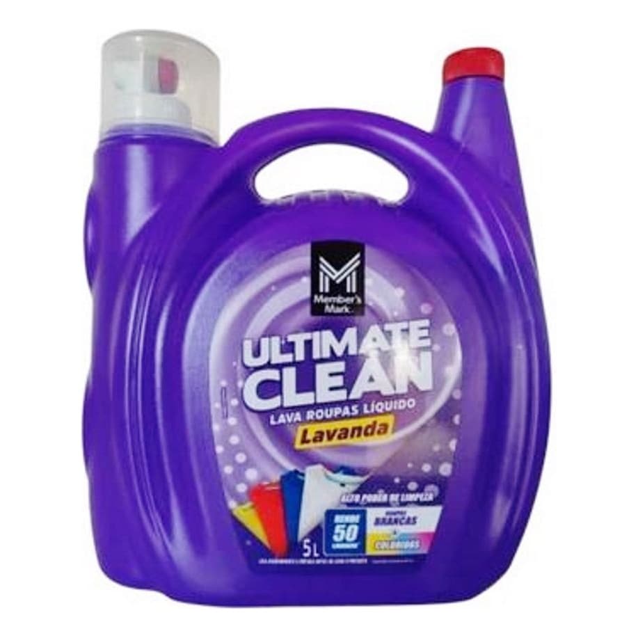 Sabão Liquido Lava Roupas  Ultimate Clean Lavanda  5 L