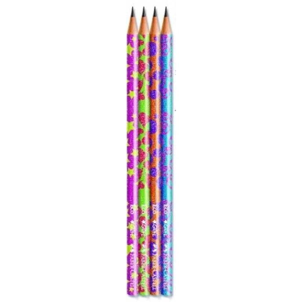 Lápis Preto Número 2 Glitz Faber-castell