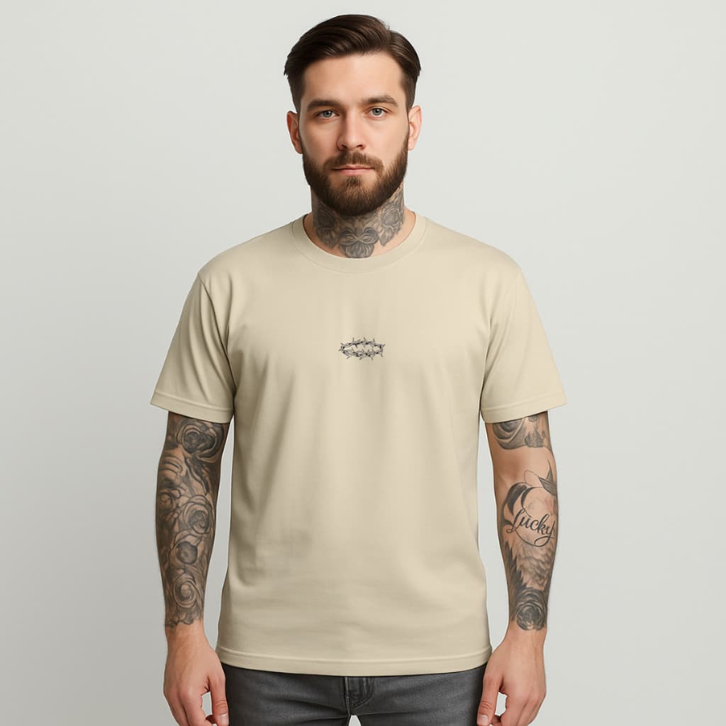 Blusa Cristã Camiseta Masculina Jesus Algodão Streetwear Oversized