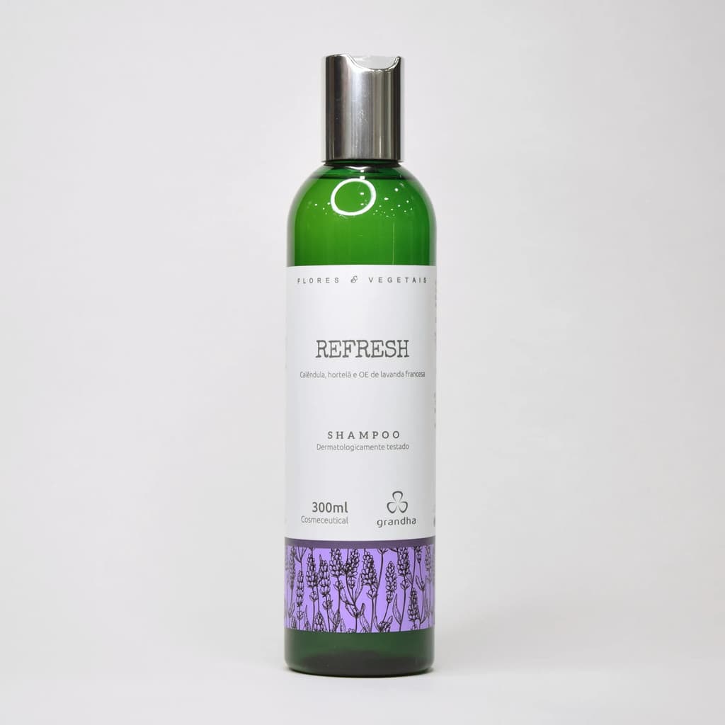 Shampoo para Cabelos Oleosos Refresh 300ml - Grandha