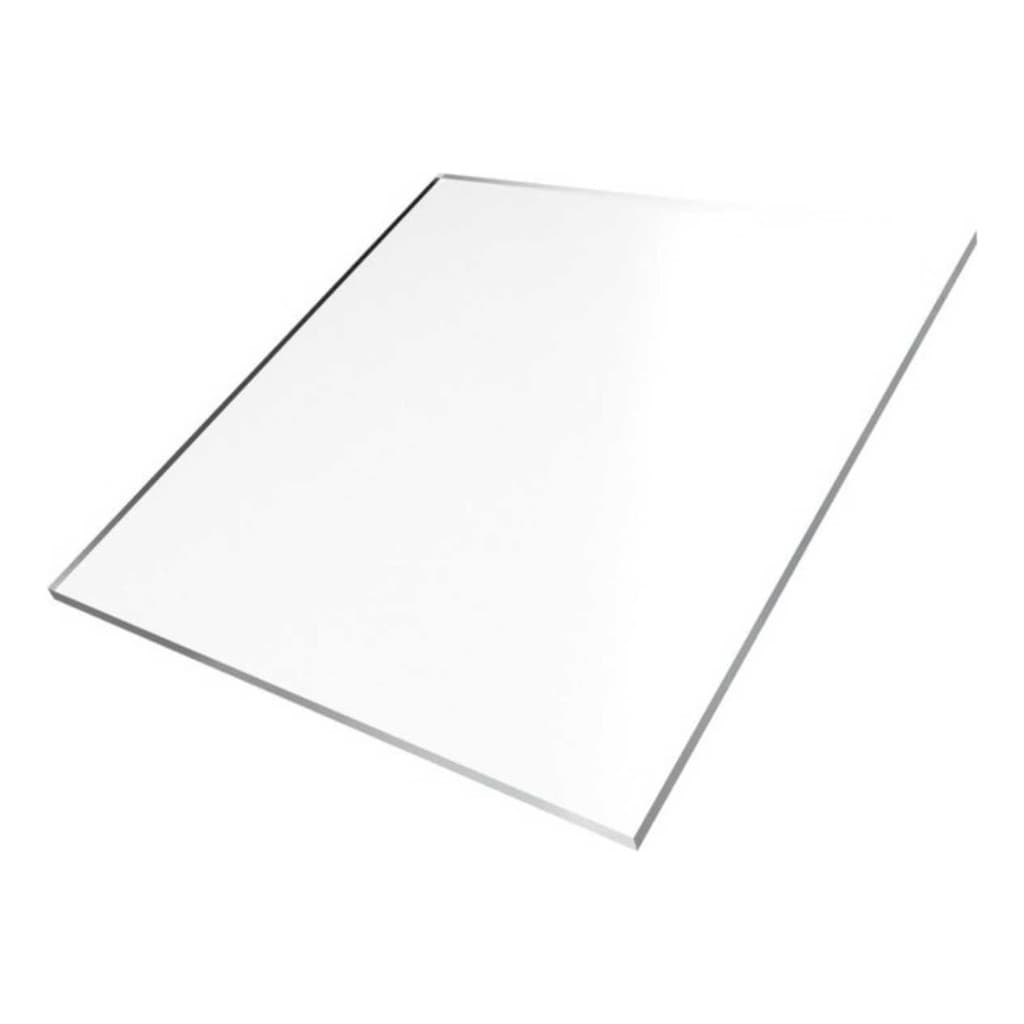 Placa Acrilico Transparente 40x40cm 2mm Artesanato Bolo Arte