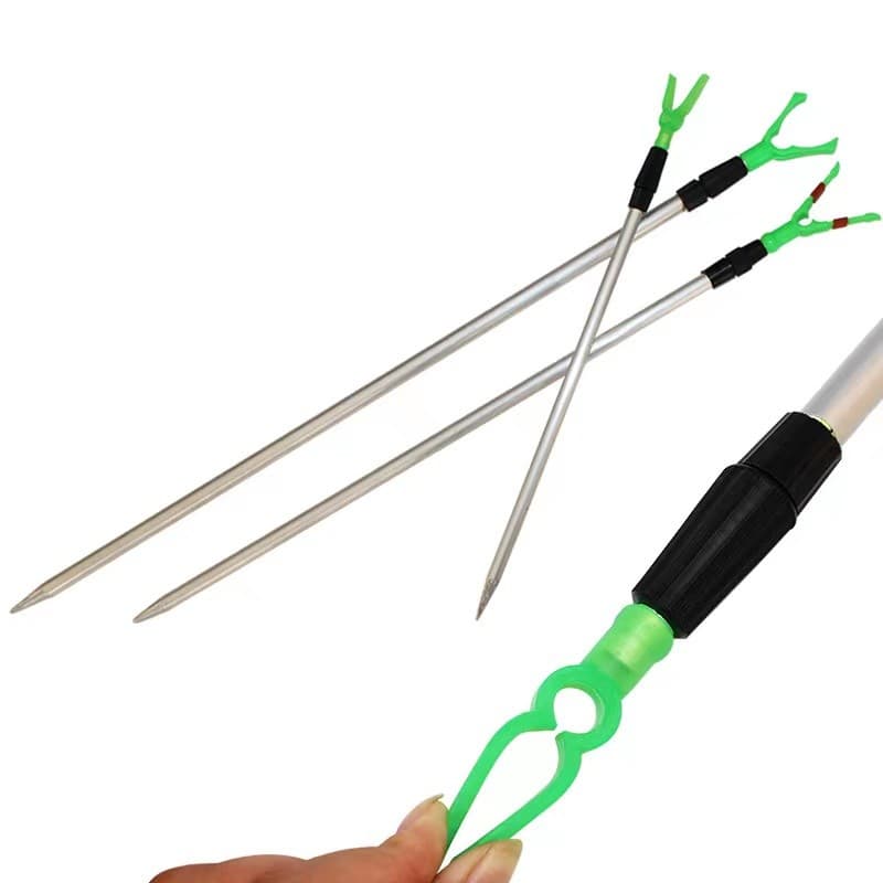 Suporte De Vara De Pesca Ajustável P/ 1 Vara Alumínio Leve Chega a 85CM/97CM de Comprimento