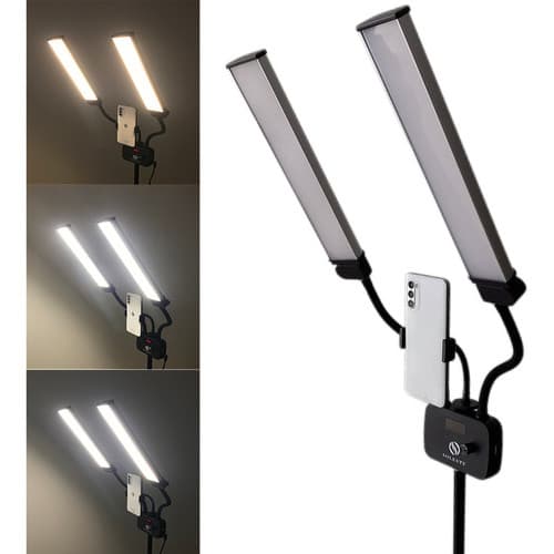 Ring Light Led Com Braço Duplo Articulado Profissional