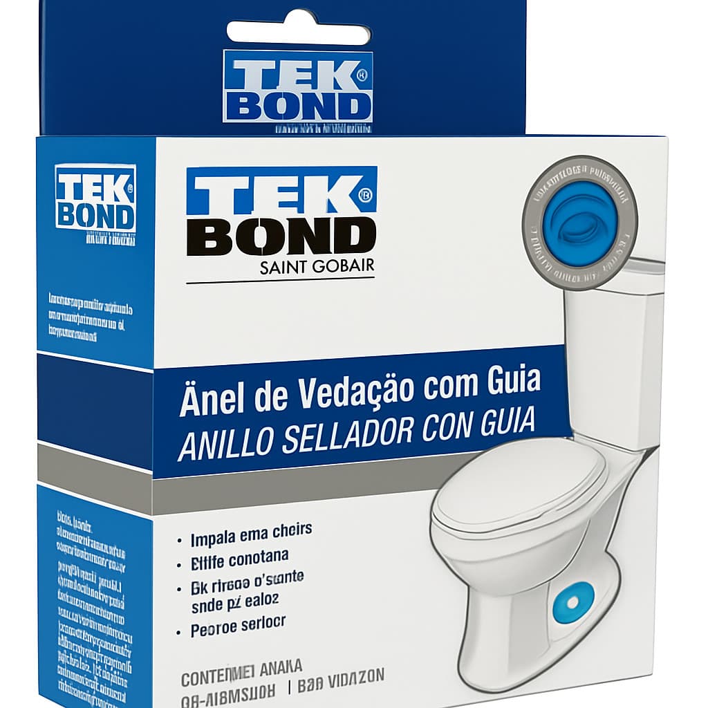Anel de Vedação c/ Guia para Vaso Sanitário - TEKBOND