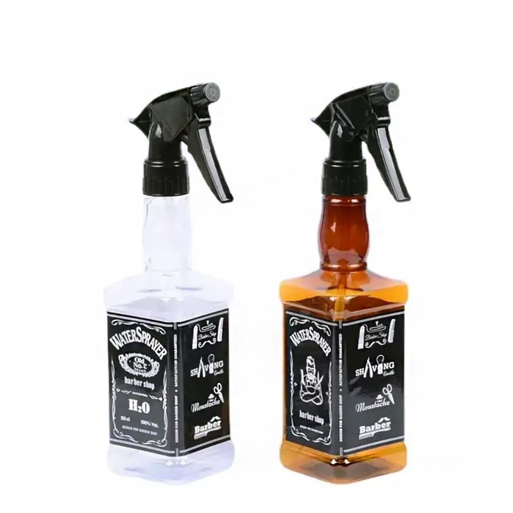 Borrifador de Água de Plástico para Barbeiro Profissional 620ml