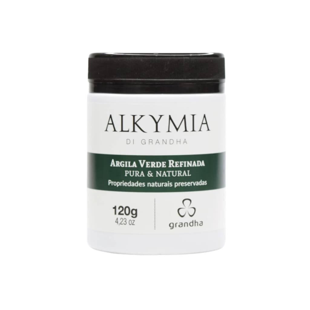 Argila Verde para Pele Oleosa e Acneica 120g - Grandha