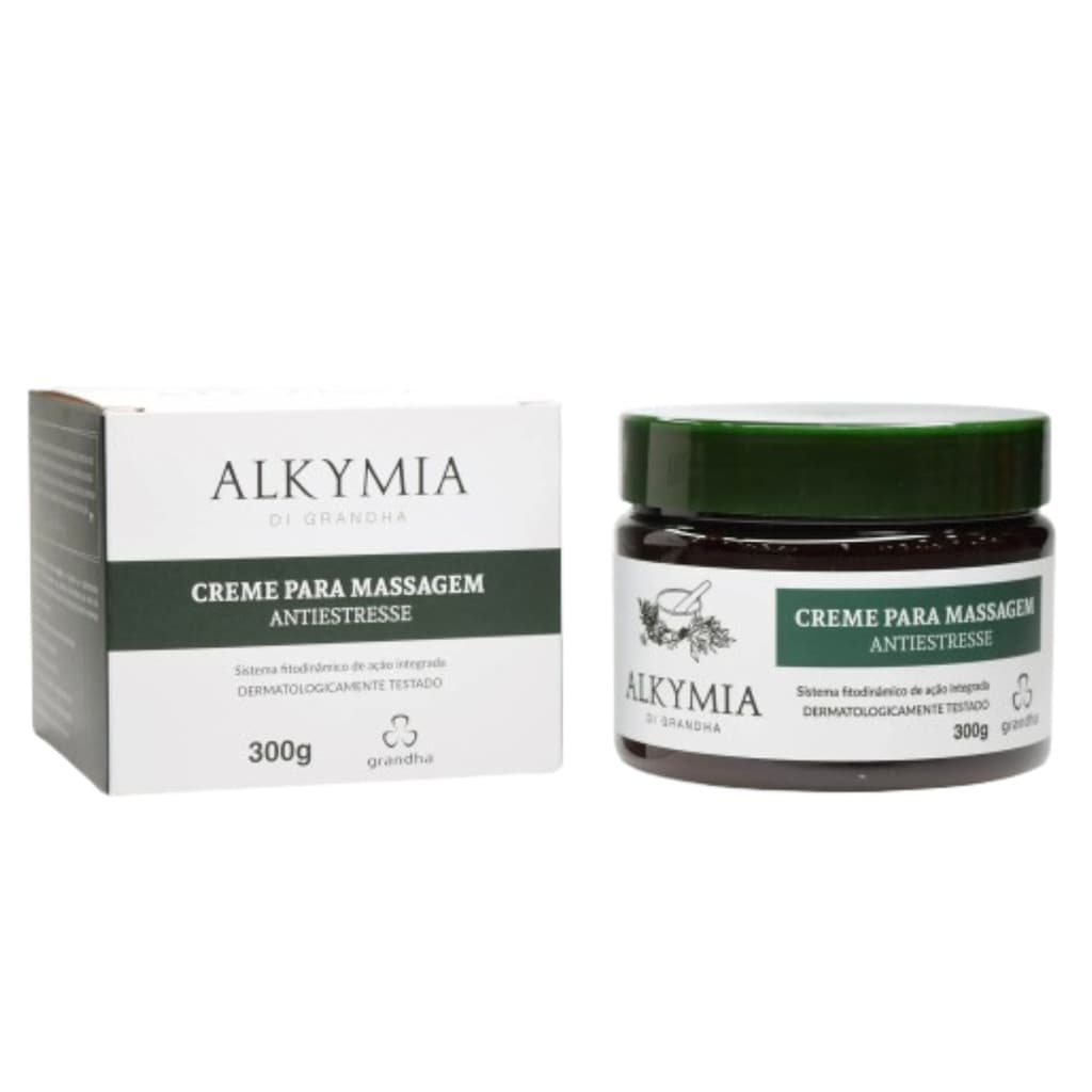 Creme Para Massagem Antiestresse 300g - Grandha