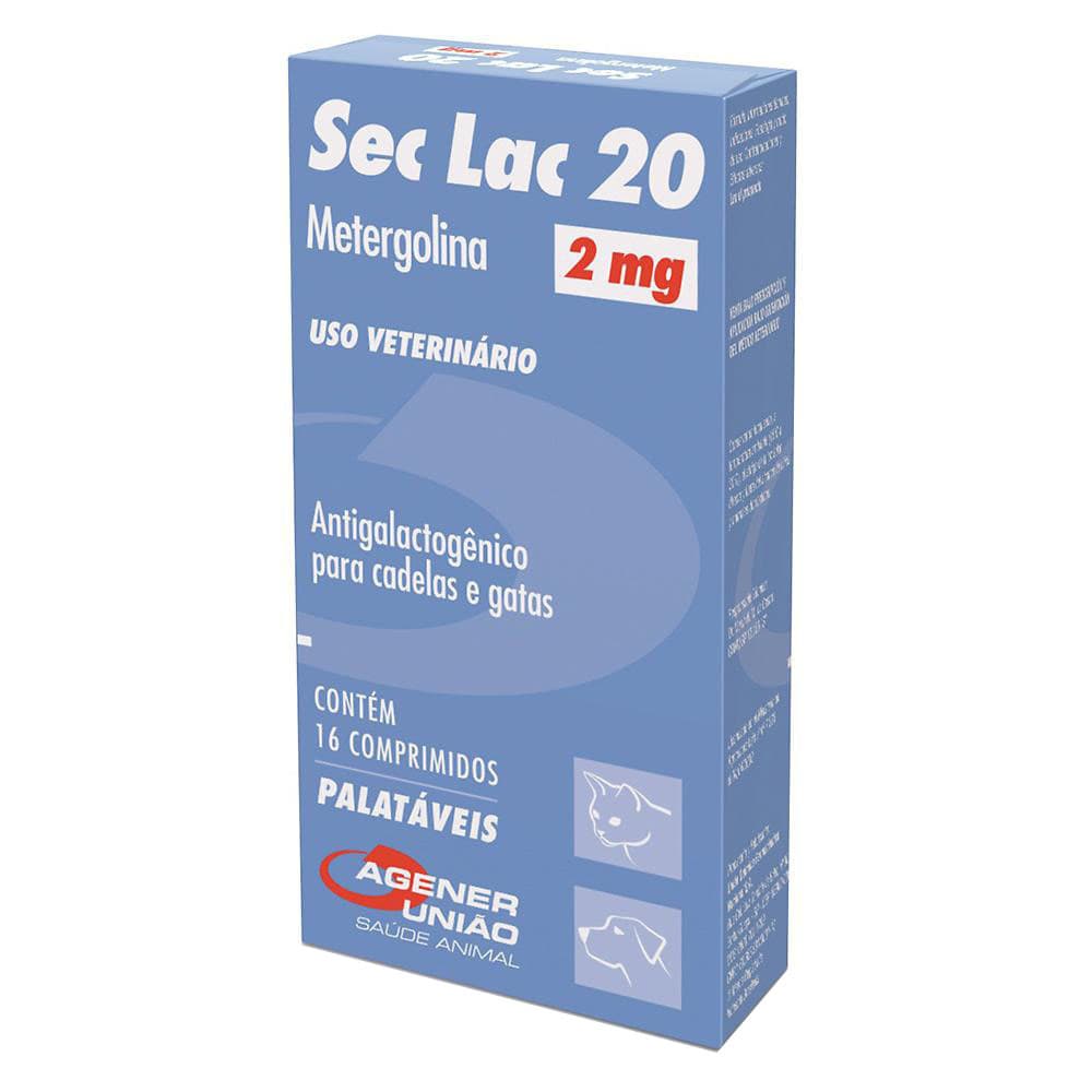 Sec Lac 2 mg 16 comprimidos Agener União