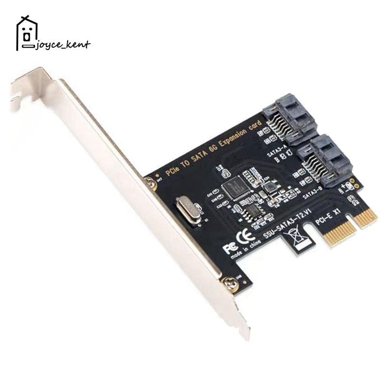 Placa PCIE Para SATA PCI Express SATA3.0 Conversor 2 Portas III 6G Adaptador De Controladora De Expansão