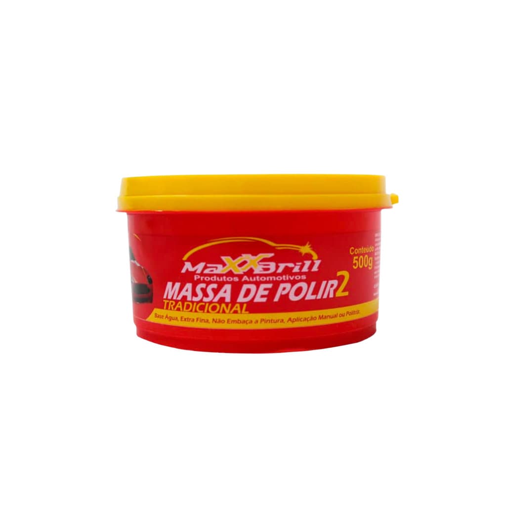 MASSA DE POLIR N° 2 - 500GR MAXXBRILL