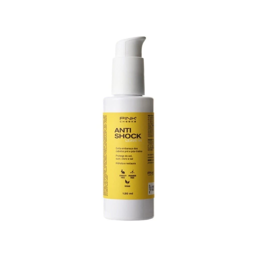 Creme de Pentear Anti Shock Leave-in Pink Cheeks 120ml