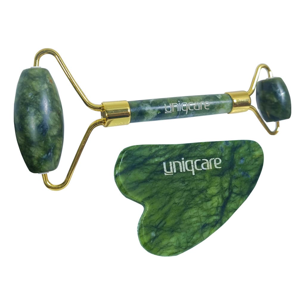 Roller Massageador Facial Massagem Manual Guasha Uniqcare